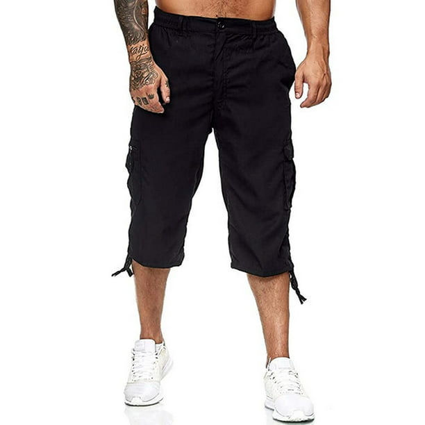 New Mens Chino Shorts Cargo Combat Jersey Fleece Gym 3/4 All Types Of Shorts